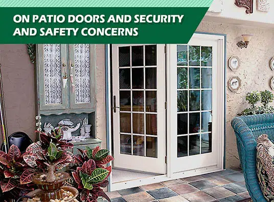 Patio Doors Security Safety Concerns